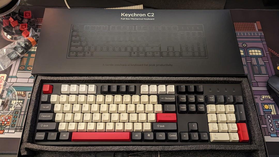 Keychron C2 Keyboard, Computers & Tech, Parts & Accessories, Computer ...