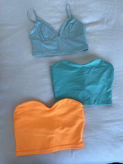 Kookai crop tops
