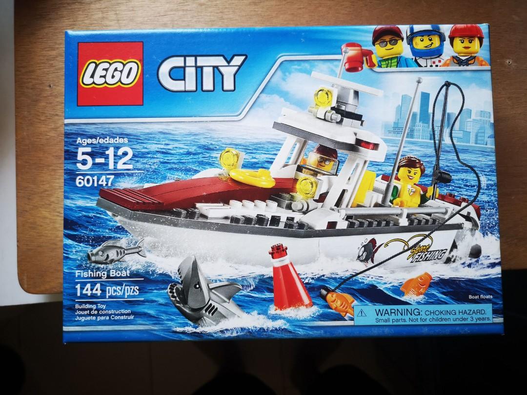 LEGO 60147 Fishing Boat Hobbies Toys Toys Games on Carousell