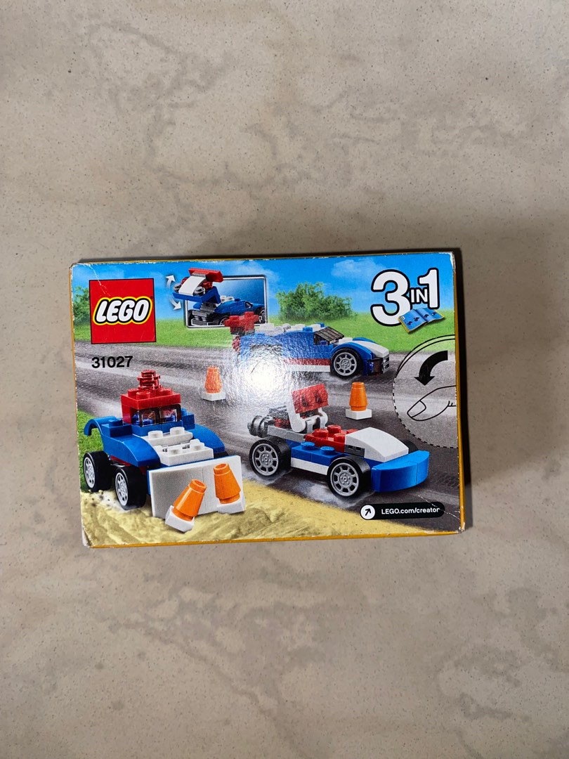 Lego creator blue racer on sale
