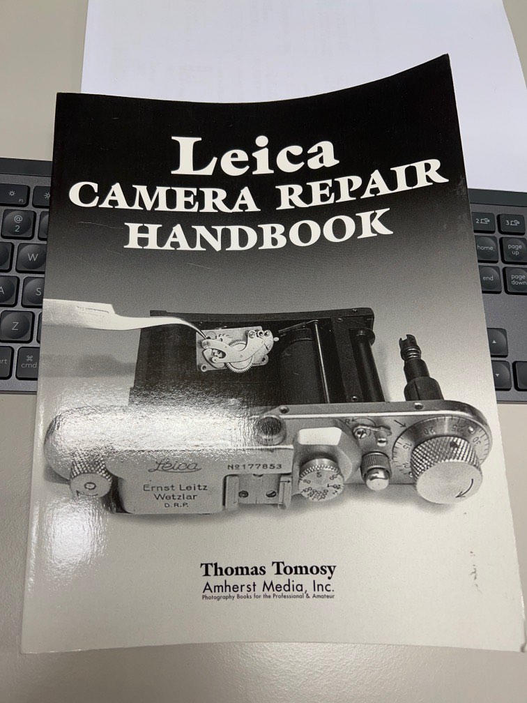 Leica Camera Repair HandBook, 攝影器材, 相機- Carousell