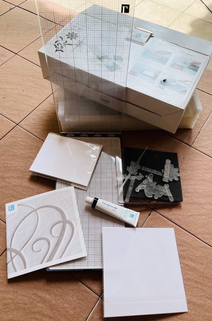 Letterpress Starter Kit by Lifestyle Craft, Hobbies & Toys, Stationery