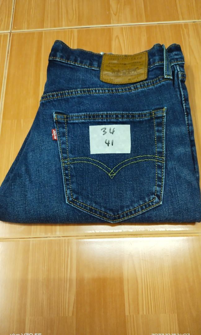 Levis 541 Athletic Fit Big E Non Selvedge Stretch W32 L32, Men's Fashion,  Bottoms, Jeans on Carousell