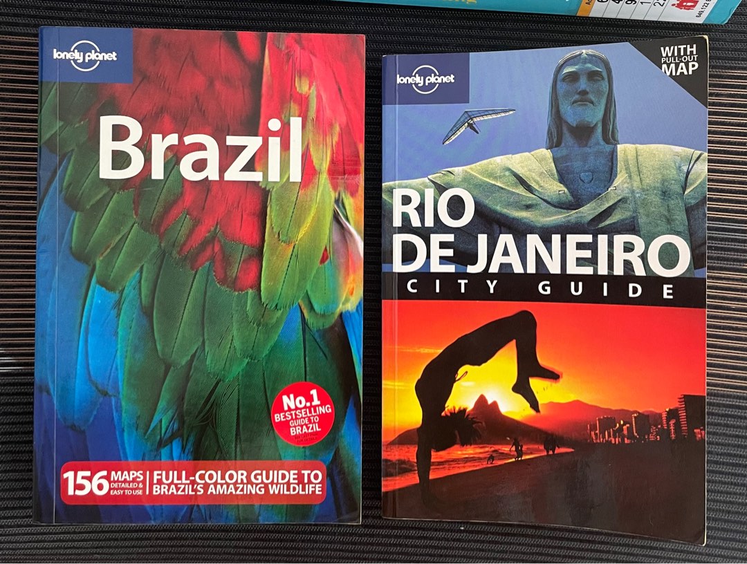 Rio　Toys,　Janeiro,　Magazines,　Books　on　Lonely　Guides　Carousell　Planet　Travel　Hobbies　Brazil　de　Holiday