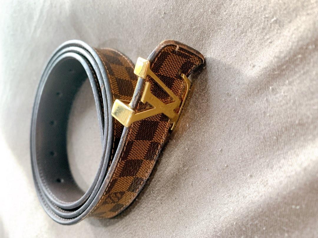 louis vuitton damier belt mens