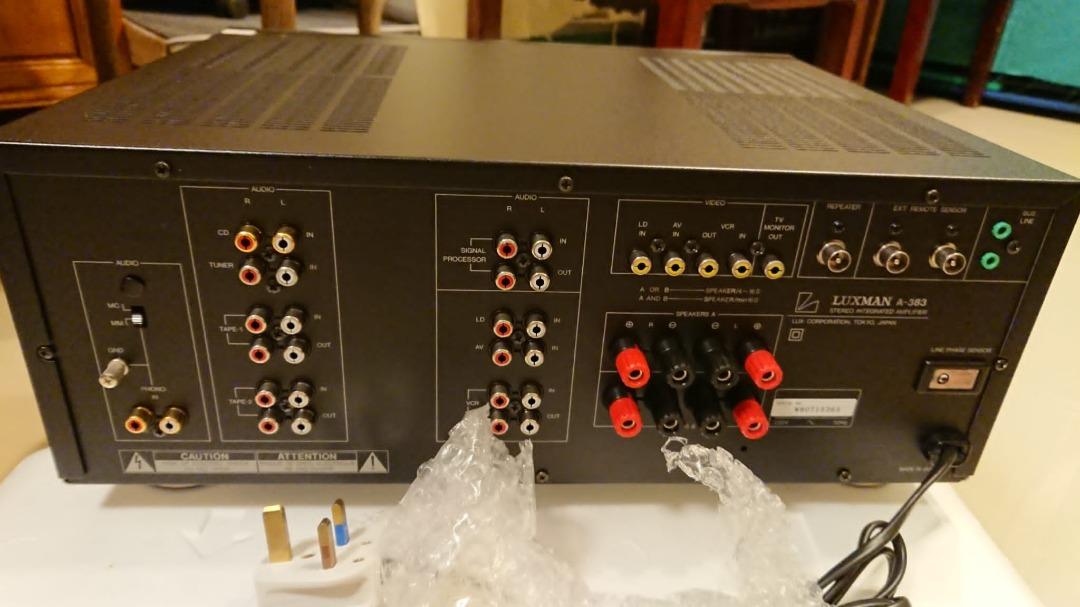 LUXMAN A383( Made in Japan ), 音響器材, 音樂播放裝置 MP3及CD Player Carousell