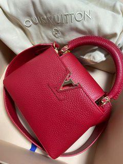 LV Capucines Mini BNIB Candy Pink, Luxury, Bags & Wallets on Carousell