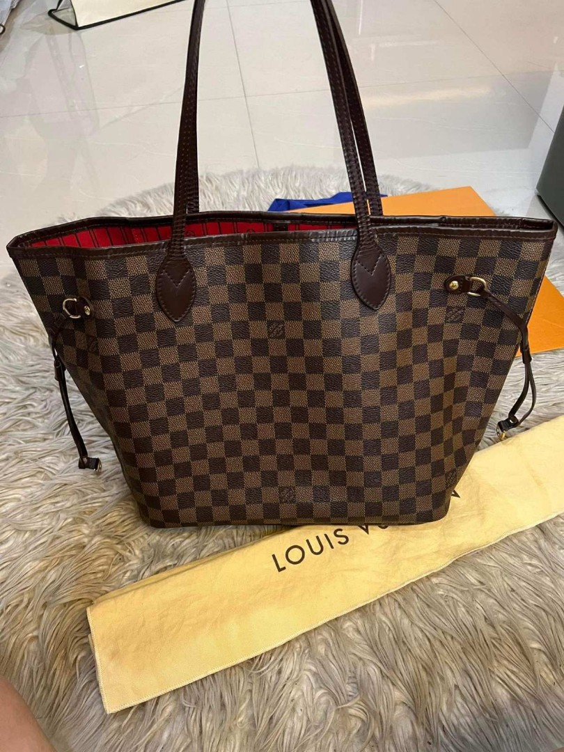 Lv nf mm, Luxury, Bags & Wallets on Carousell