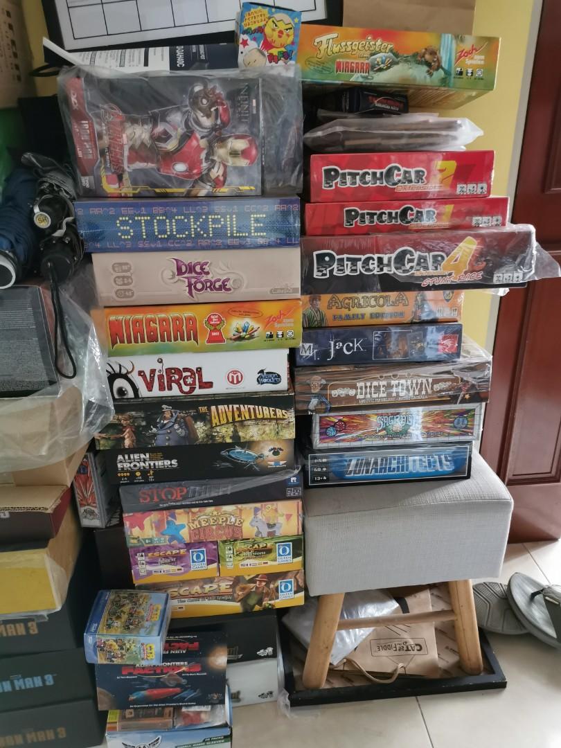 Major Board Game Clearance, Hobbies & Toys, Toys & Games on Carousell