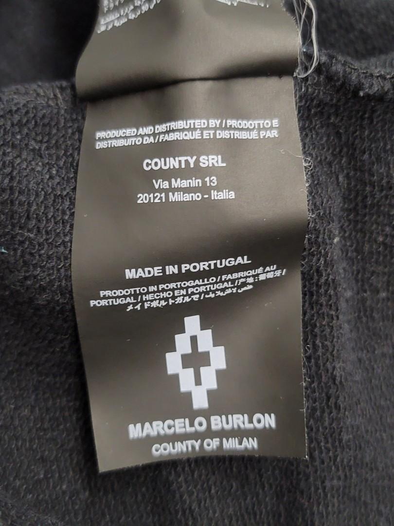 Marcelo Burlon Rainbow Wings Hoodie Hooded 衛衣, 男裝, 上身及套裝