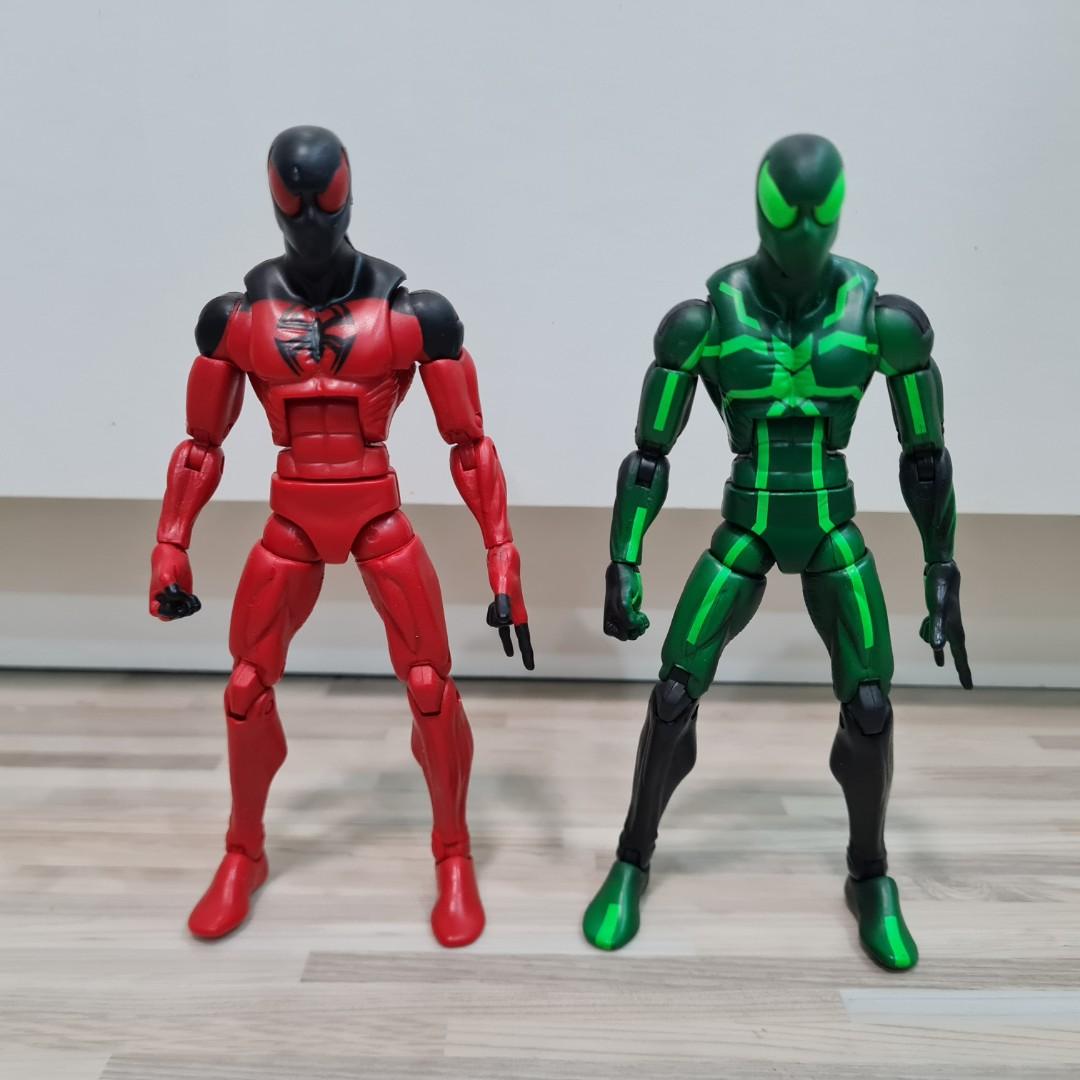 Marvel Legends Big Time Let Down Spider man and Scarlet Spider Hobbies