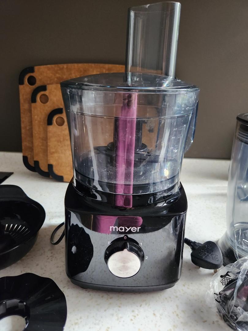 Mayer Food Processor with all acceaories, TV & Home Appliances, Kitchen