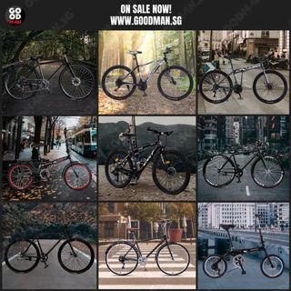 🔥MEGA_SALES🔥💥INSTOCKS💥☎️WhatsApp 82998491☎️ 🔥1-3 Days Delivery🔥ALL RANGE ALL BICYCLE/ Bike | Road Bike / Road Bicycle | City bike /City bicycle | Mountain Bike / Mountain Bicycle | Folding bike /Folding bicycle / foldable bike / foldable bicycle.