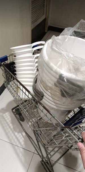 MEGABOX (PAIL + DIPPER) SET - To Fairview QC (Category: Baby Toiletries & Grooming) located in Quezon City. Submitted by uno_store (Listing ID 1190779606, Image 3). Description: - BODEGA SALE - MEGABOX DIPPER + PAIL 10 sets Megabox Pail (4 Gal) + dipper SOLD SOLD Bound to Fairview QC thank you po maam Patricia! till you next order po maam! available in gray and white 4 gal and 5 gal P385/set PM for details and deliveries po +639669963543 MOP: AP-