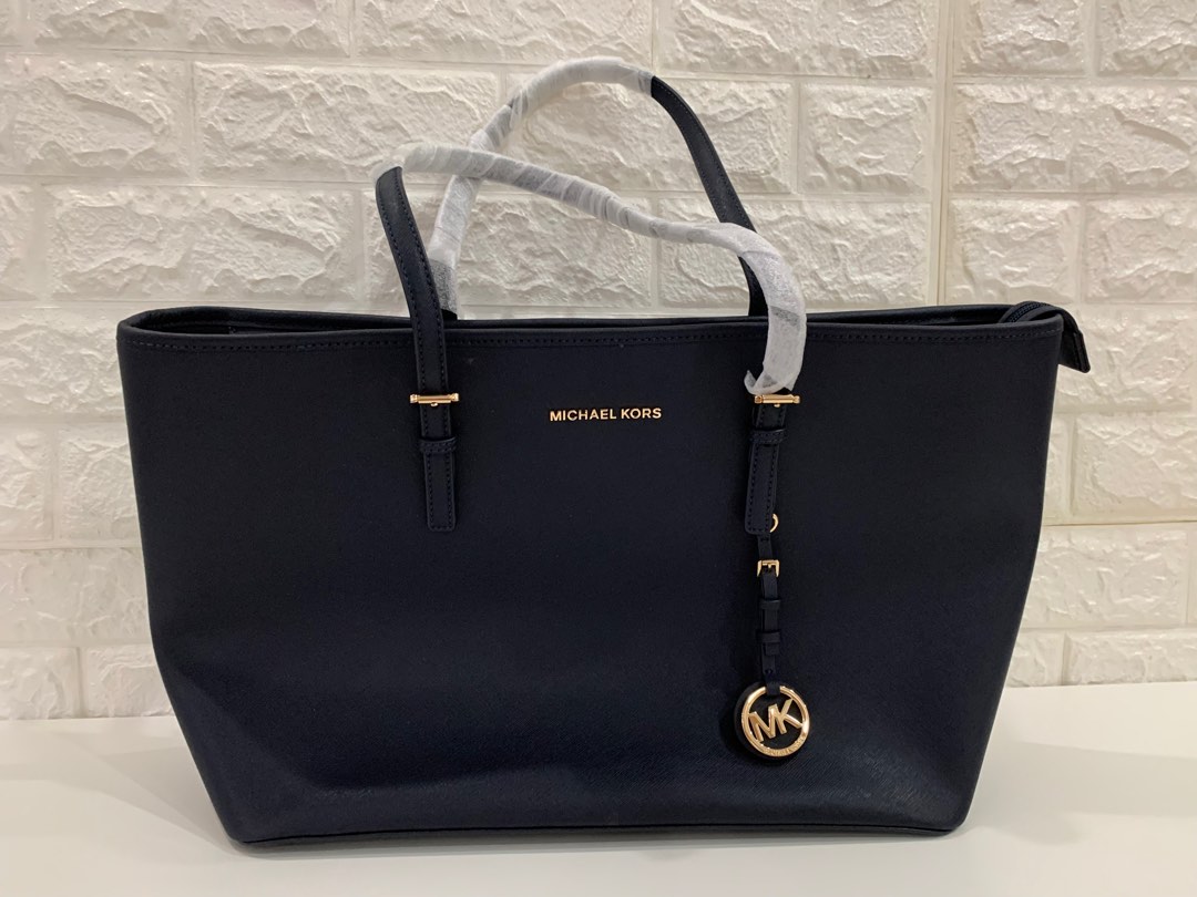 Michael Kors Ballet Jet Set Large Saffiano Leather Tote, Best Price and  Reviews