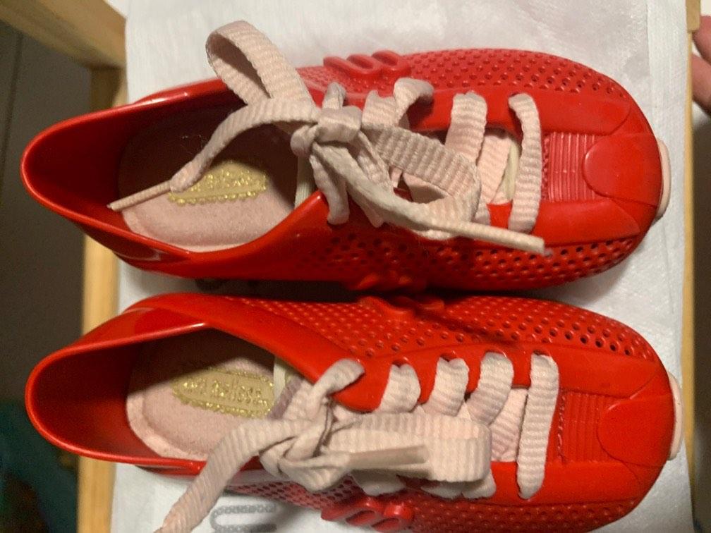 Red lace up shoes cheap