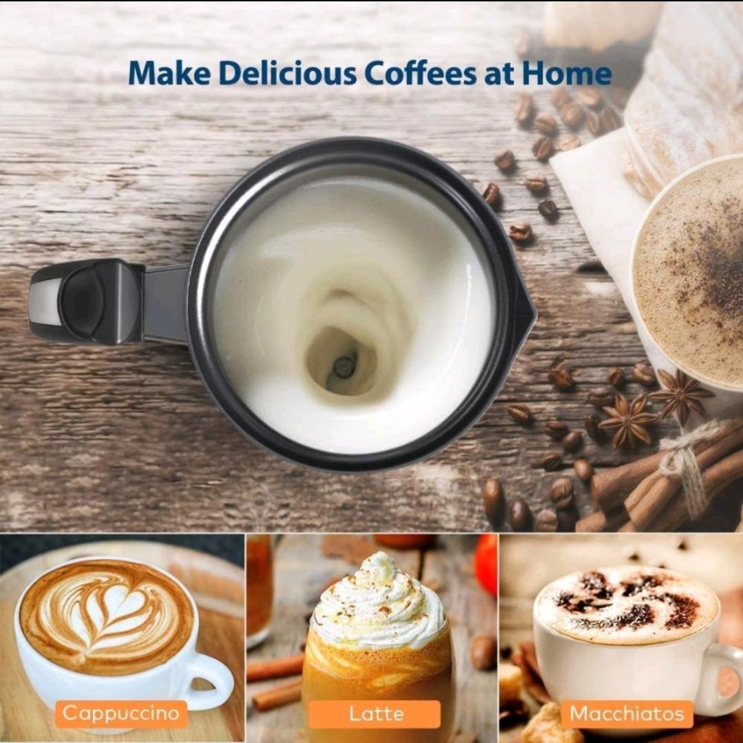  Thereye Milk Frother, Electric Milk Steamer, Automatic Hot and  Cold Milk Foam Maker, Milk Warmer with Strix Temp Control for Latte,  Cappuccinos, Macchiato, Hot Chocolate Milk : Home & Kitchen