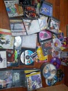 Mix of games 1sgd each CD playstation 1 : 50 games 25 games sega saturn 30 games