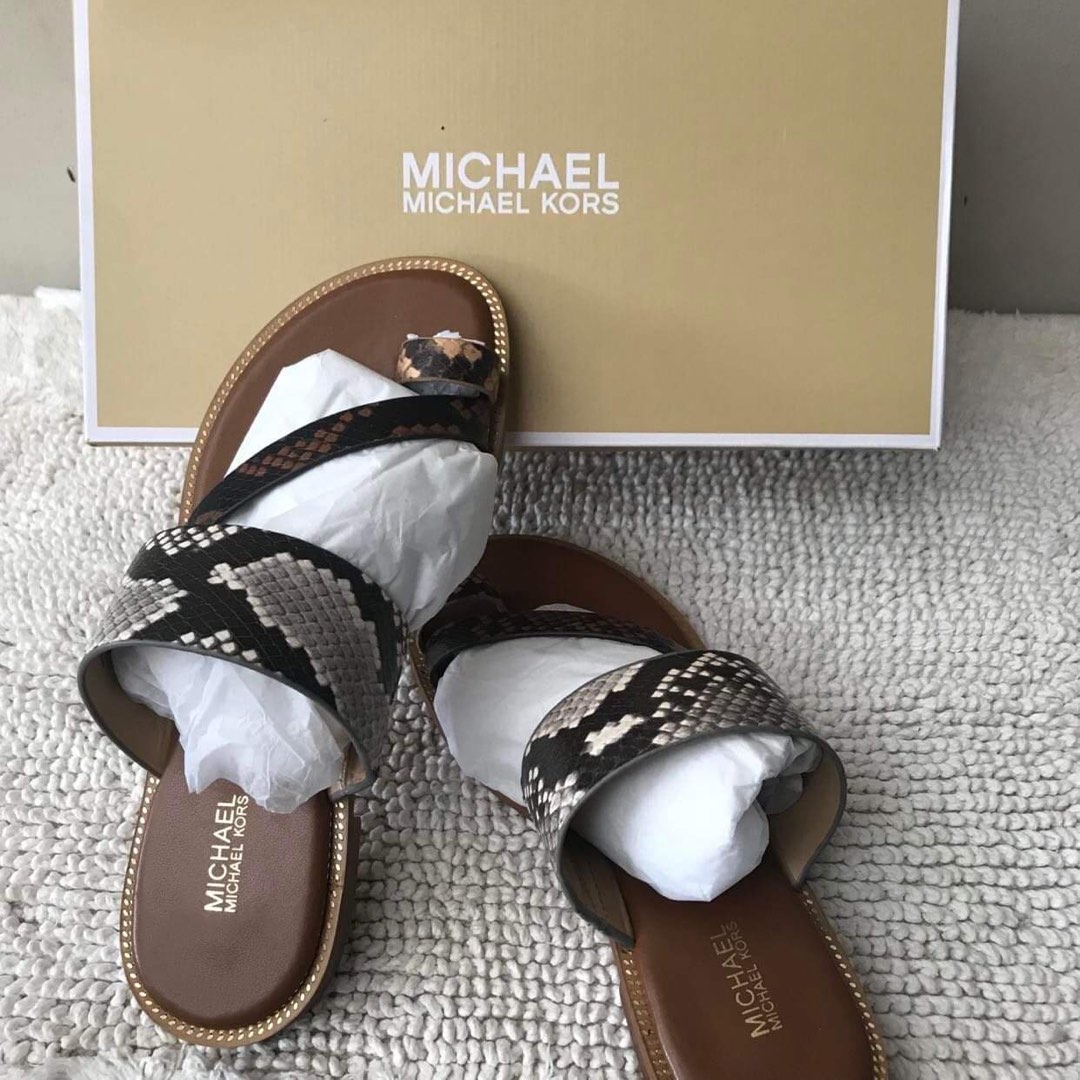 mk platform sandals