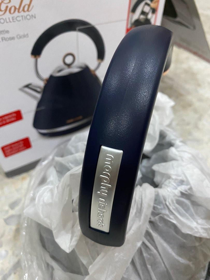 Morphy Richards Rose Gold Black Pyramid Kettle, TV & Home Appliances