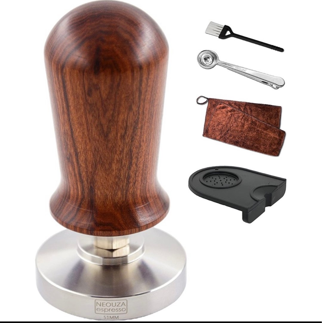 stainless steel espresso tamper