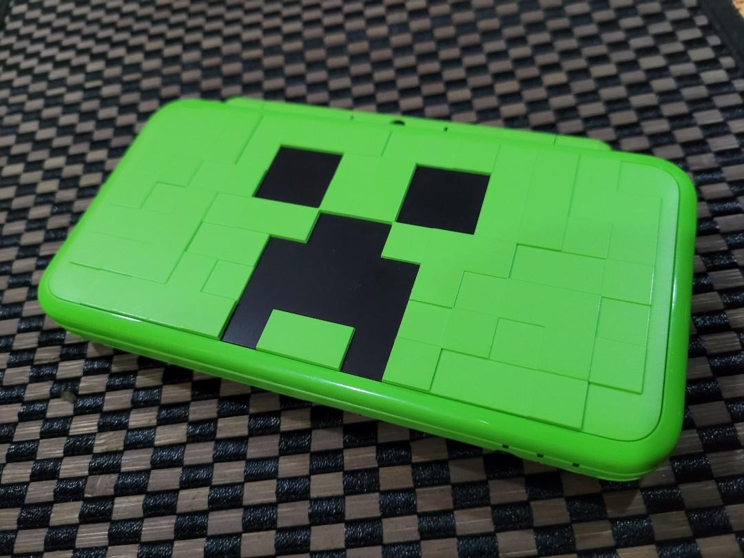 New 2DS LL with 51 Games Minecraft Creeper Edition 2DS 3DS