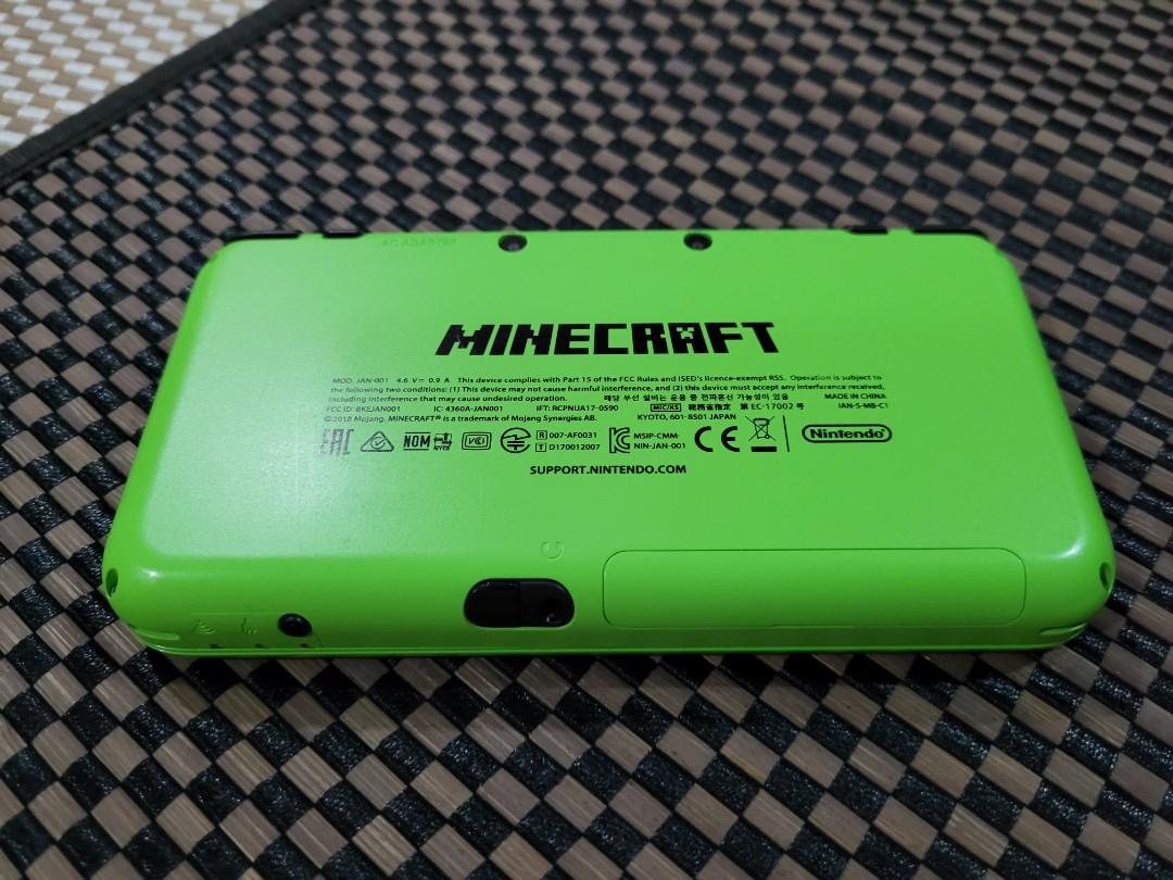 New 2DS LL with 51 Games Minecraft Creeper Edition (2DS/3DS)