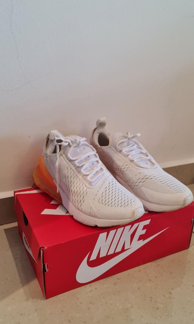 Nike Air max 270 white pack toral Orange Men s Fashion