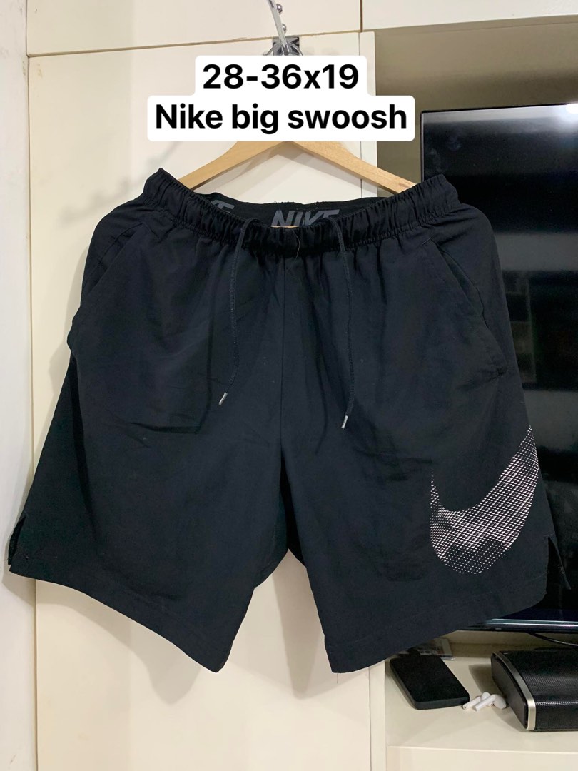 big swoosh shorts