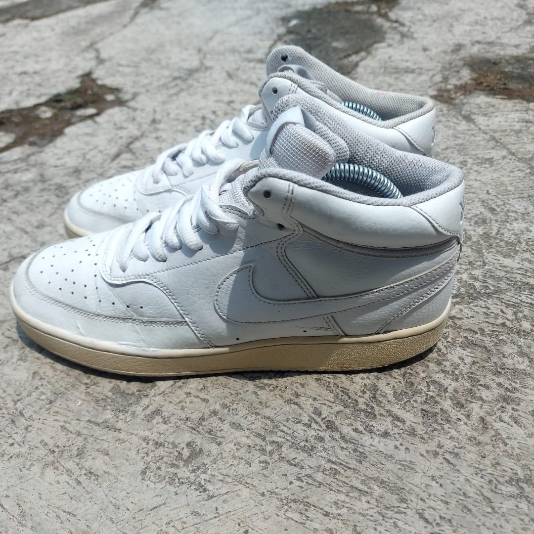 Nike Court Vision Mid Fesyen Pria Sepatu Sneakers di Carousell