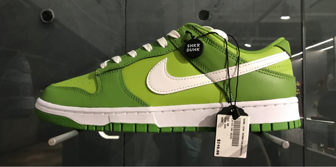 【29.5cm】Nike Dunk Low Kermit/Chlorophyll