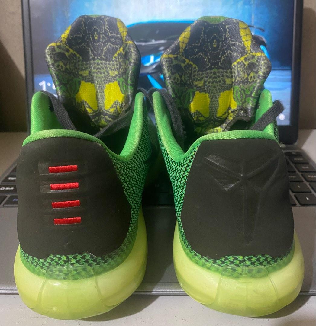 Nike kobe hotsell 10 kids green