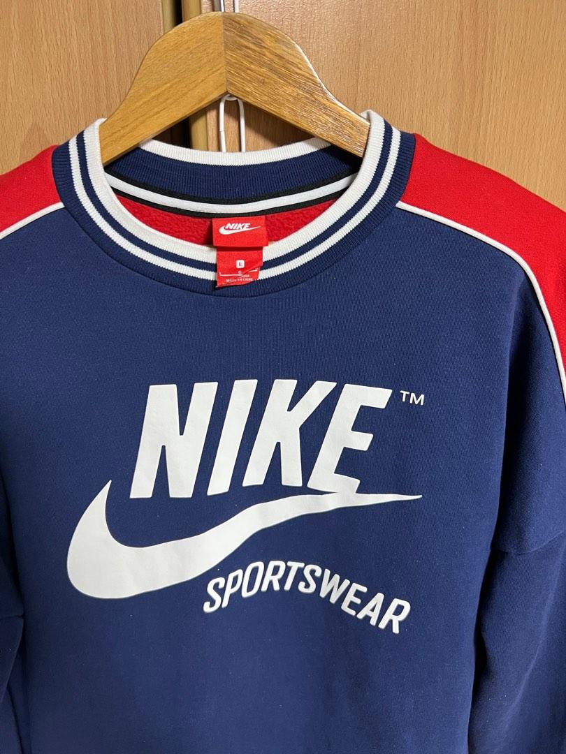 FLASH SALE Nike sportswear sweatshirt tricolor Men s Fashion Activewear on Carousell