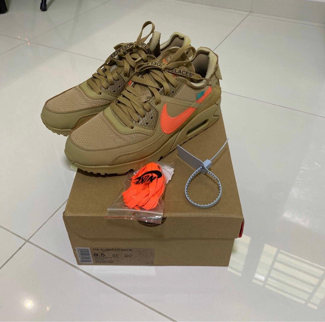 Nike x Off White Air Max 90 Desert Ore