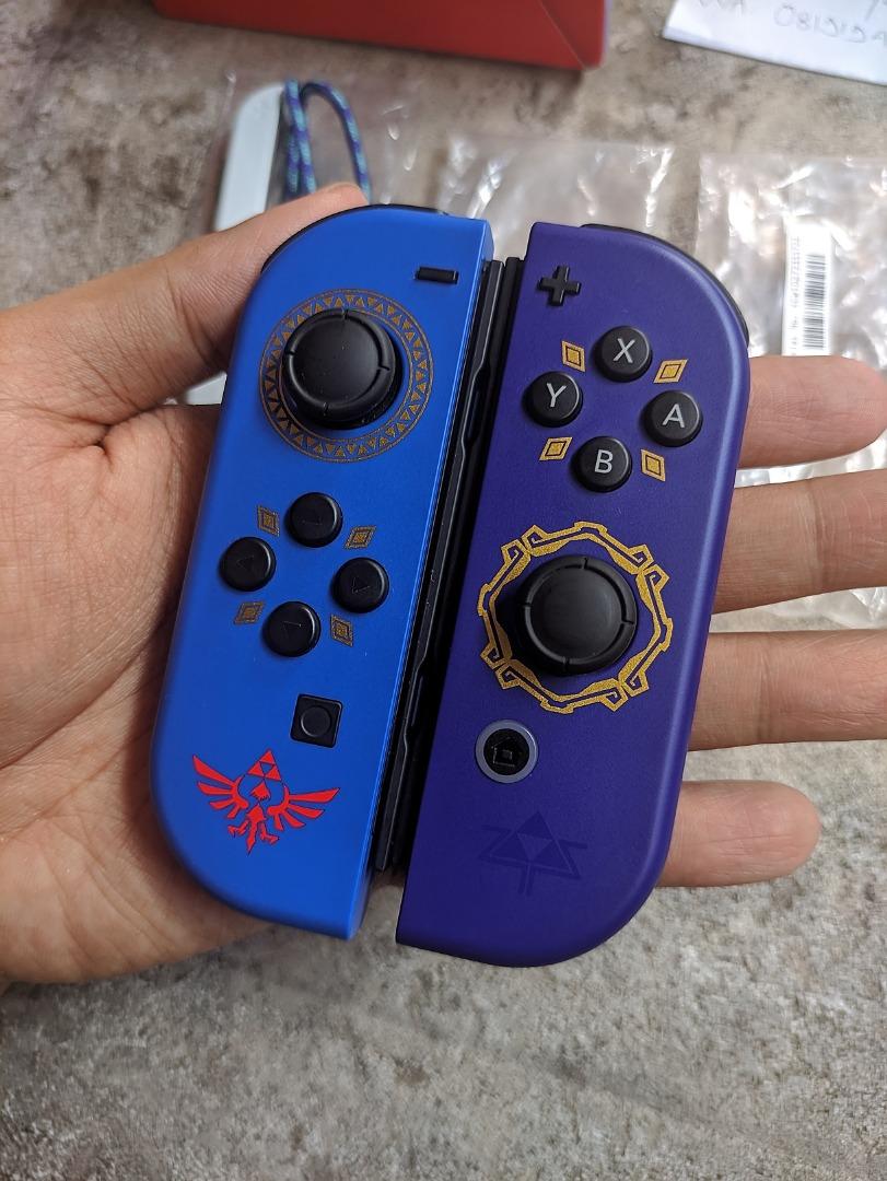 Nintendo Switch Joycon Zelda Skyward Sword Limited Edition Fullset