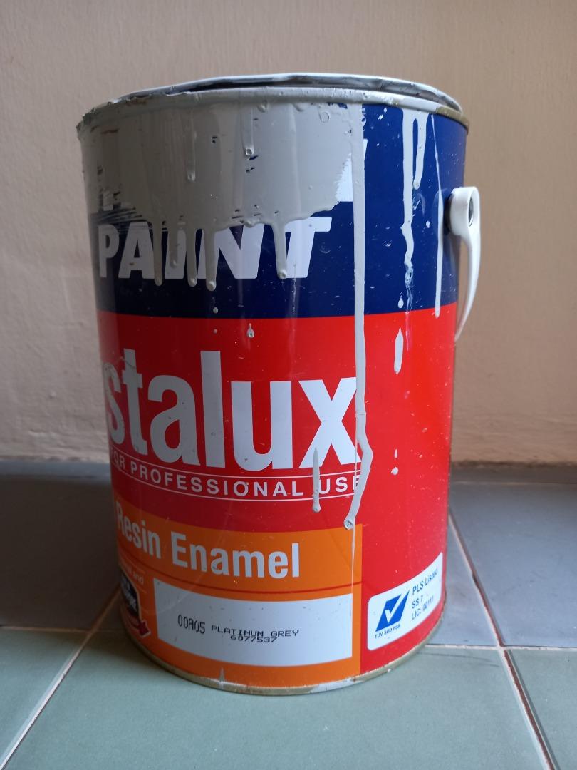 Nippon Crystalux Alkyd Resin Enamel paint Platinum Grey 00A05