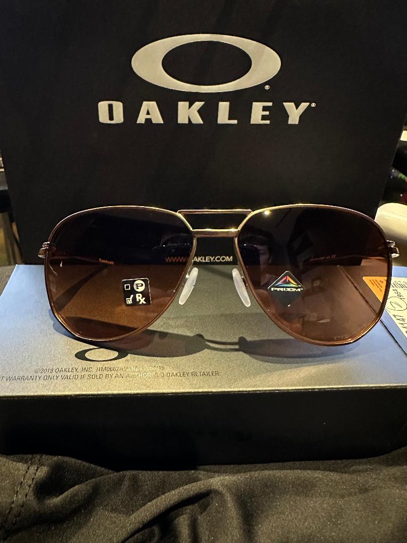 Oakley Contrail sunglasses Satin Rose Gold BNIB, Men's Fashion, Watches & Accessories