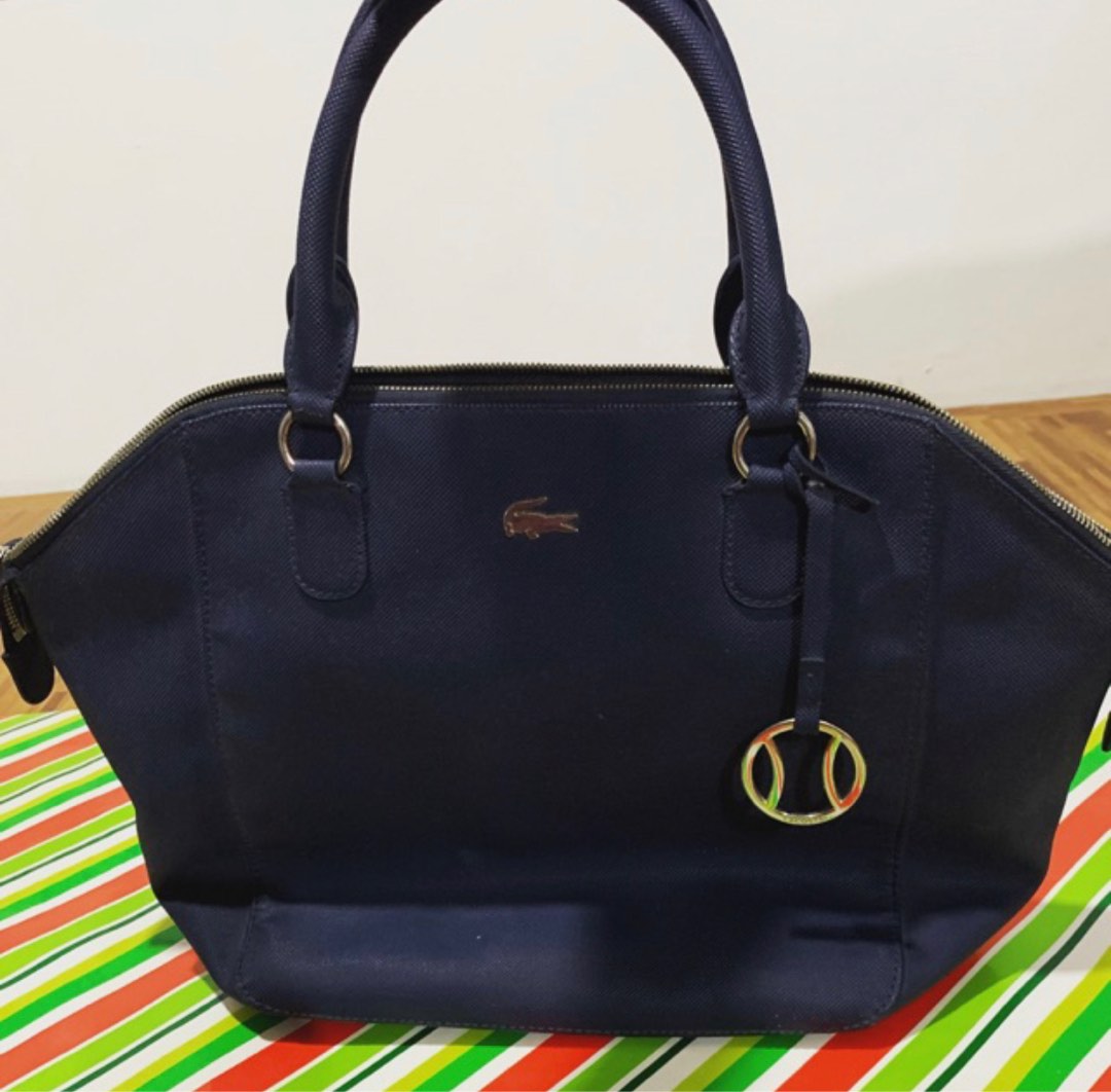 Original Lacoste Handbag, Women's Fashion, Bags & Wallets, Tote Bags on