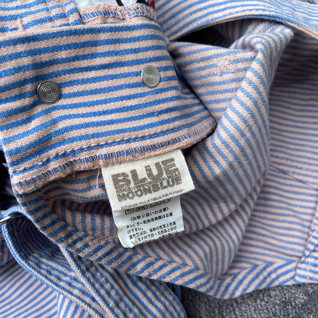 Overall jeans moon blue vintage carpenter, Fesyen Pria ...