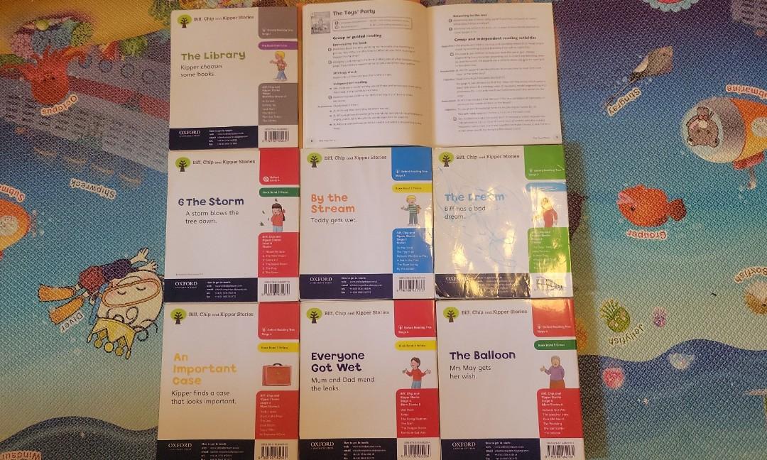 Oxford Reading Tree （分類：兒童書籍）位於 Hong Kong。 由 KT0526 提交（商品編號 1190746708，圖片 2）。簡介： Oxford Reading Tree 系列，日常生活故事加有趣圖畫，畀小朋友學會簡單英文描述。 適合年齡：幼稚園學童 共35本故事書 1 . The Lost Key (Orange Book 6) ‐ 1 本 2. Stage 2 (6 本) + Group/Guided Resding Notes 3. Stage 3 (6 本) 4. Stage 4 - More Stories A (6本) - More Stories B (5本) - 缺The Dragon Dance - More Stories C (5本) - 缺Tug of War 5. Level 4 Stories (6本)。