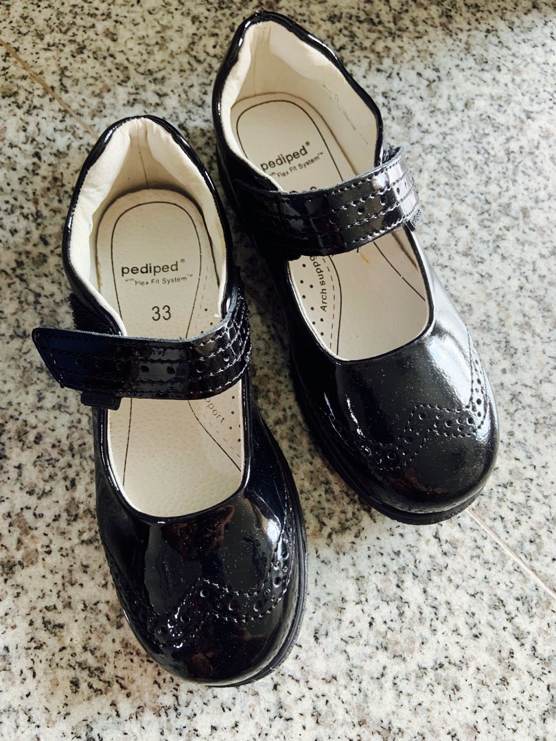 Pediped black 2025 mary jane