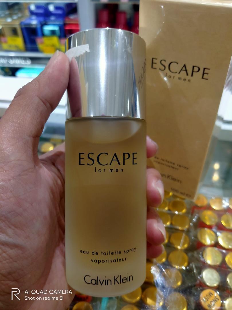 Perfume Escape by Calvin Klein Original, Beauty & Personal Care, Fragrance  & Deodorants on Carousell