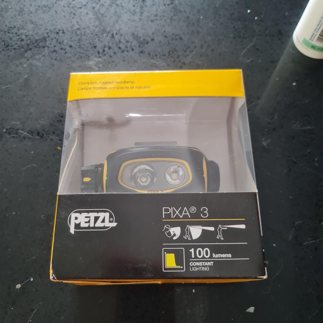 Petzl pixa 3, Sports Equipment, Hiking & Camping on Carousell