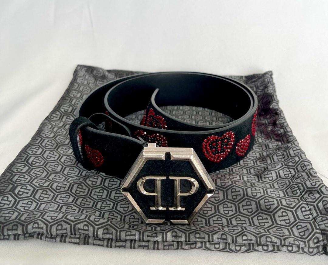 Philipp plein women belt, Luxury, Accessories on Carousell