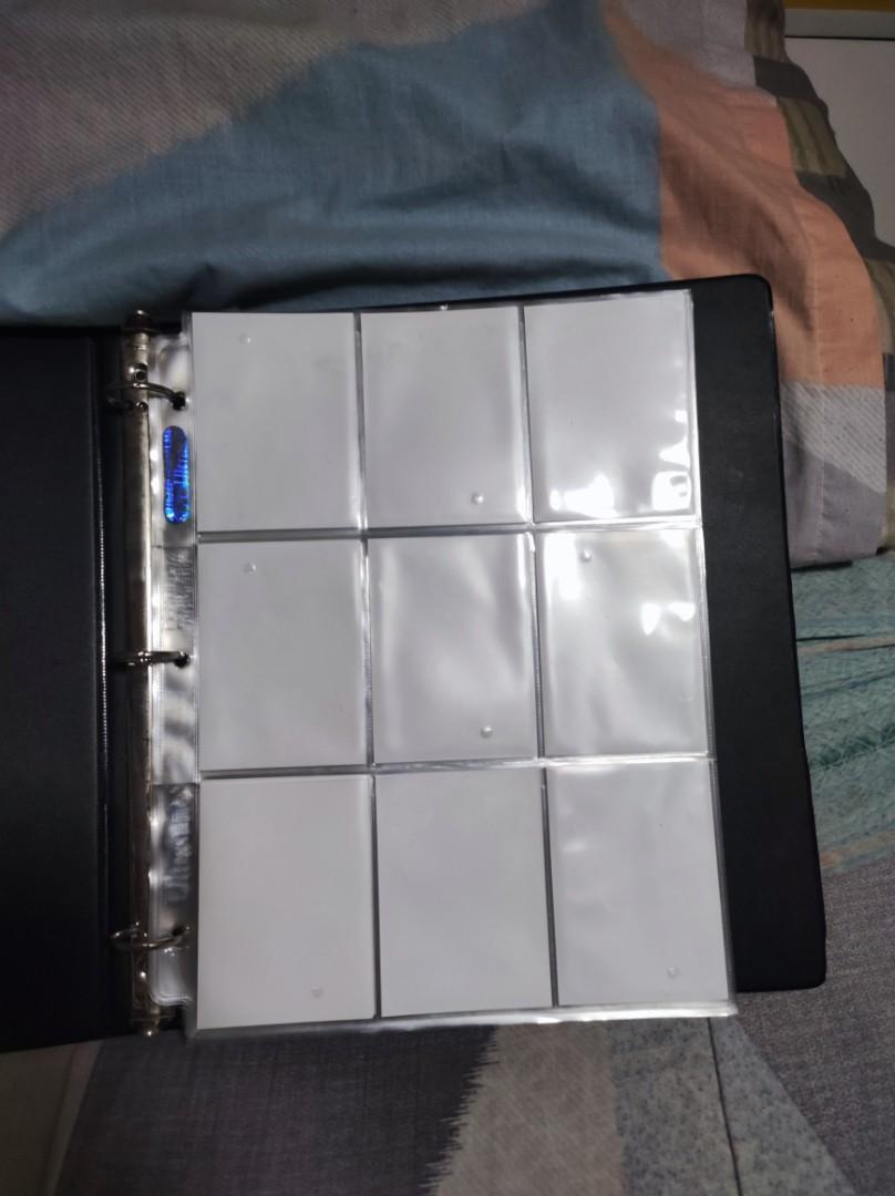 Photocard Binder with 22pcs ultrapro sleeves, Hobbies & Toys