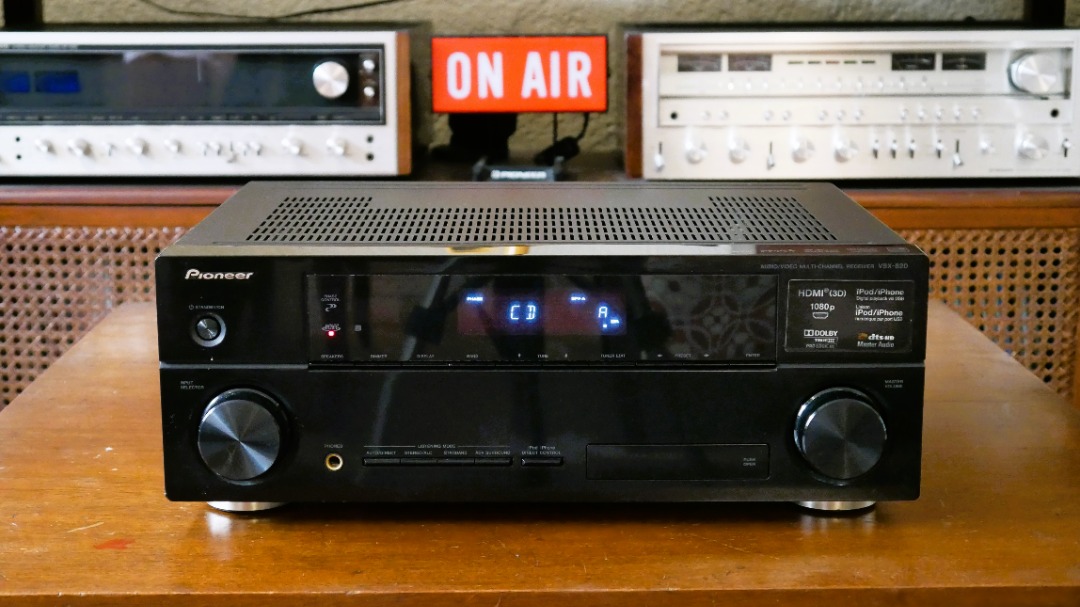 Pioneer VSX 820 Audio Video Receiver, Audio, Soundbars, Speakers