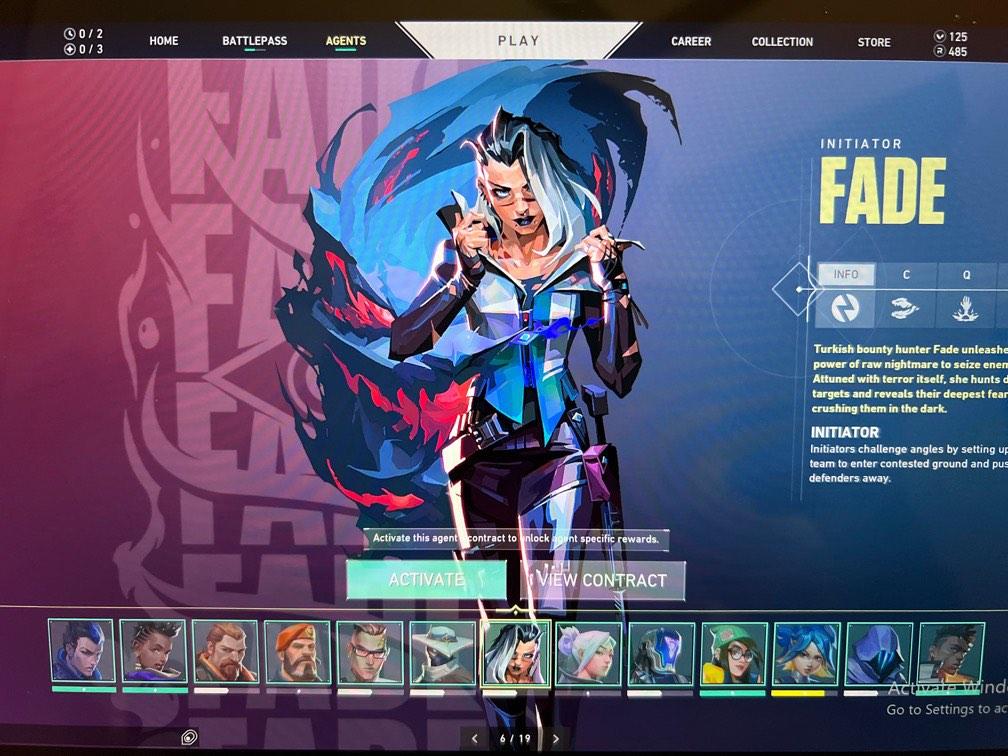 Platinum 2 Ranked Currently Prism 3 Axe ALL AGENTS UNLOCKED Valorant