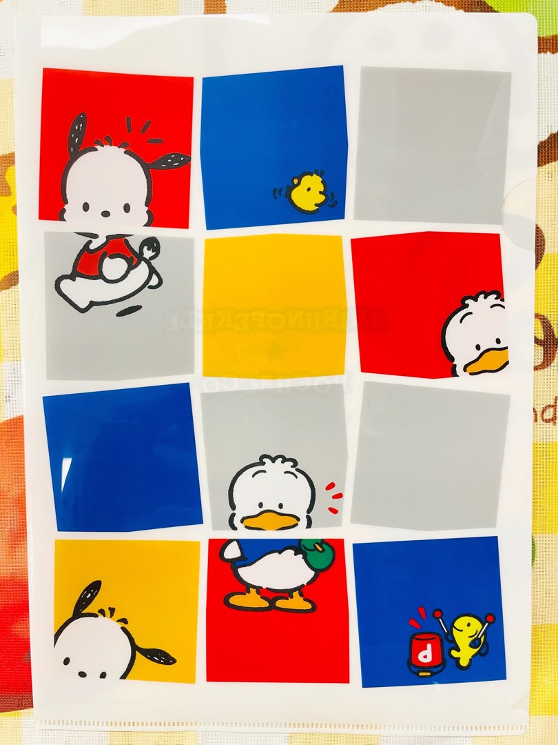 Pochacco x AhiruNoPekkle A4 File, 門票＆禮券, 本地景點門票及交通 - Carousell