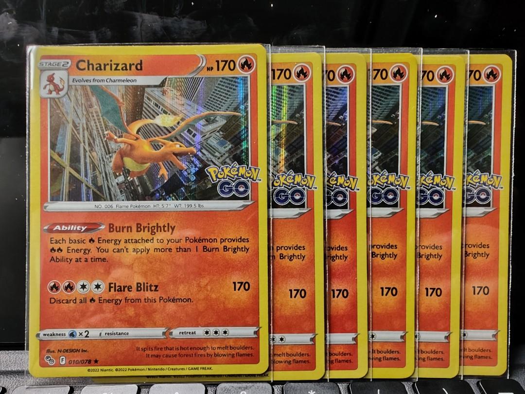 charizard pokemon card 010/078 Amazon.com: Charizard 010/078 - Pokemon Go - Foil - Evolution Card Lot main image 0
