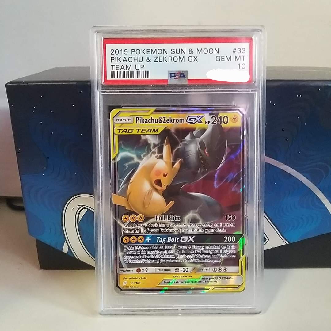 Pikachu & Zekrom GX - Team Up Pokémon card 33/181